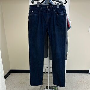 Men's Dark Blue Jeans Slimmy